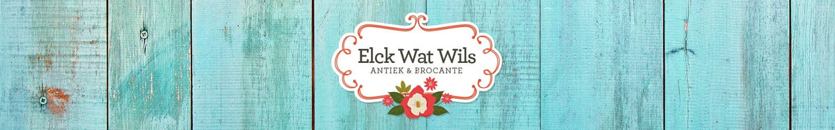 Elck Wat Wils turquoise weathered wood header